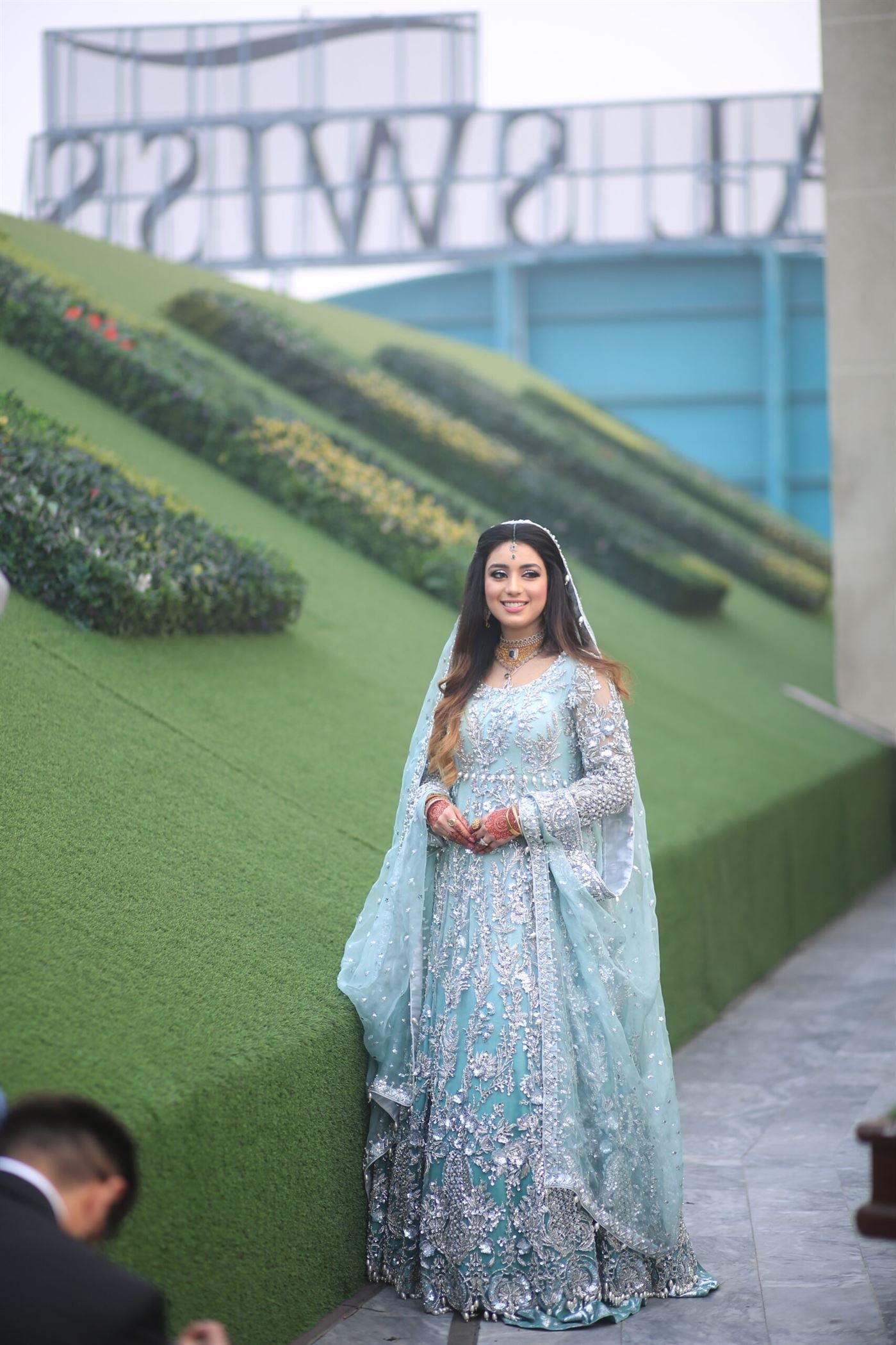 OMBRE BRIDAL OUTFIT