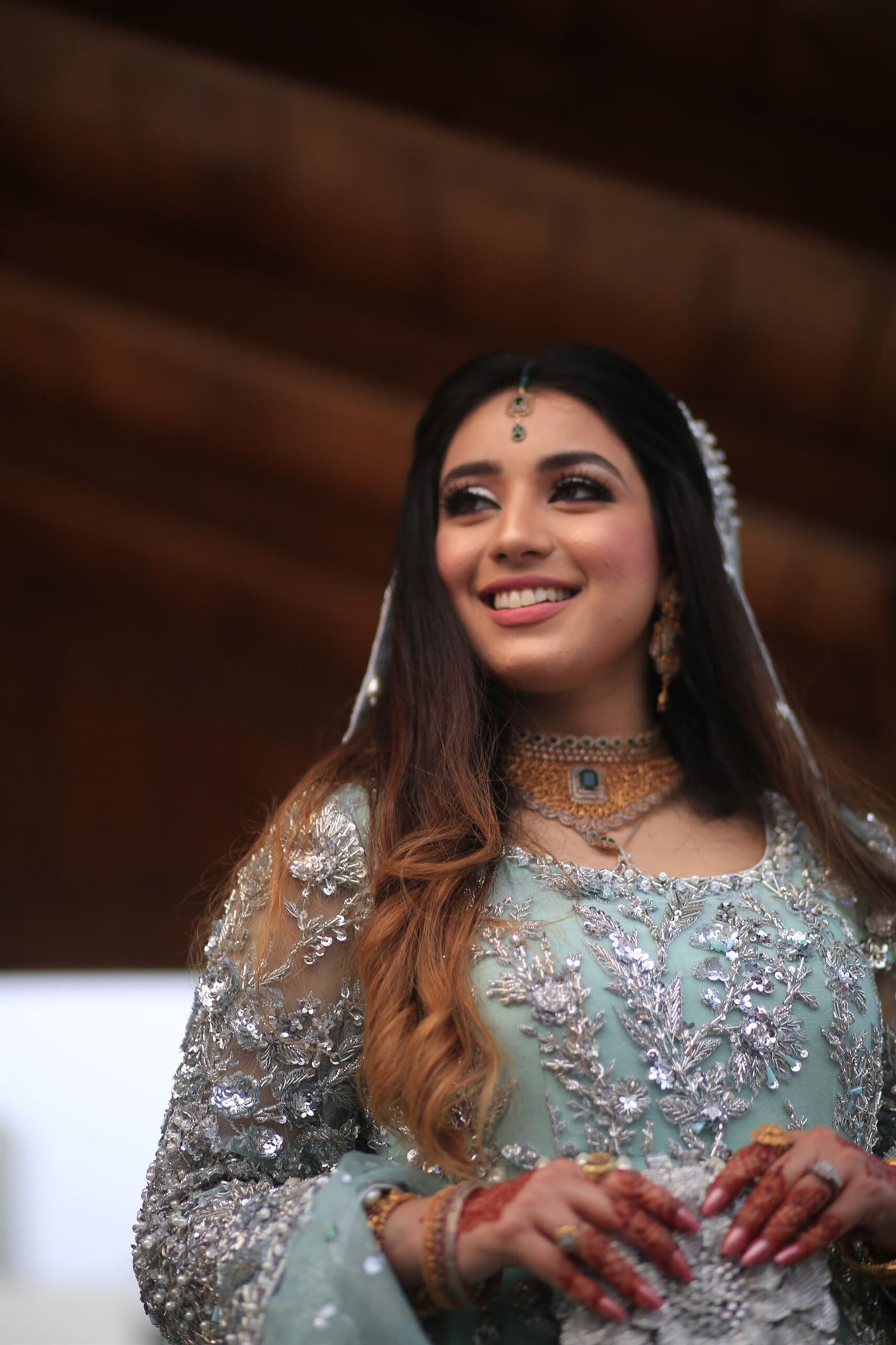 OMBRE BRIDAL OUTFIT