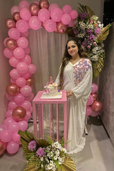 Butterfly Embellished Kaftaan