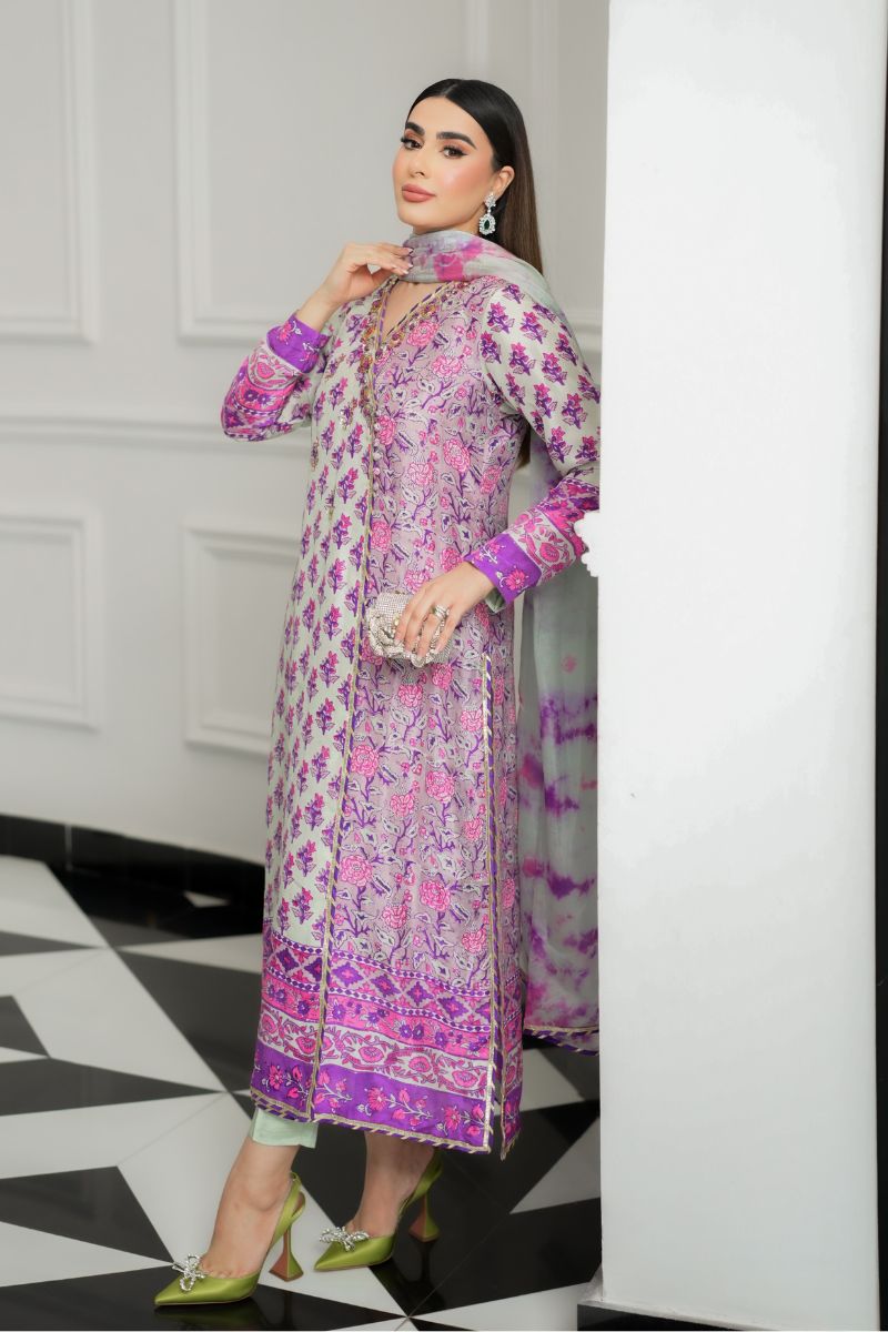 Color Blocked Angrakha