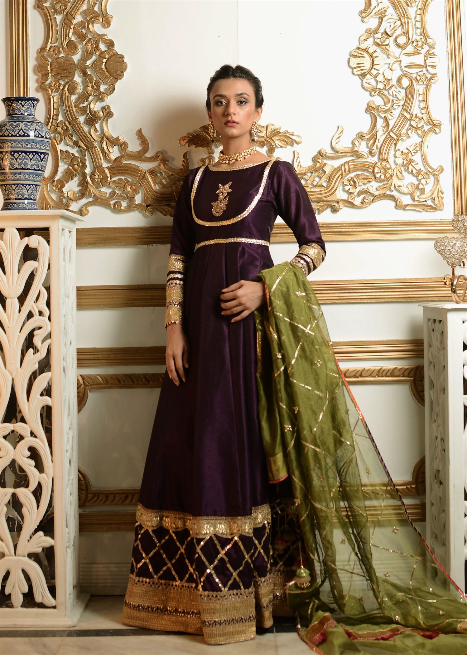 GOTA HEIRLOOM ANARKALI
