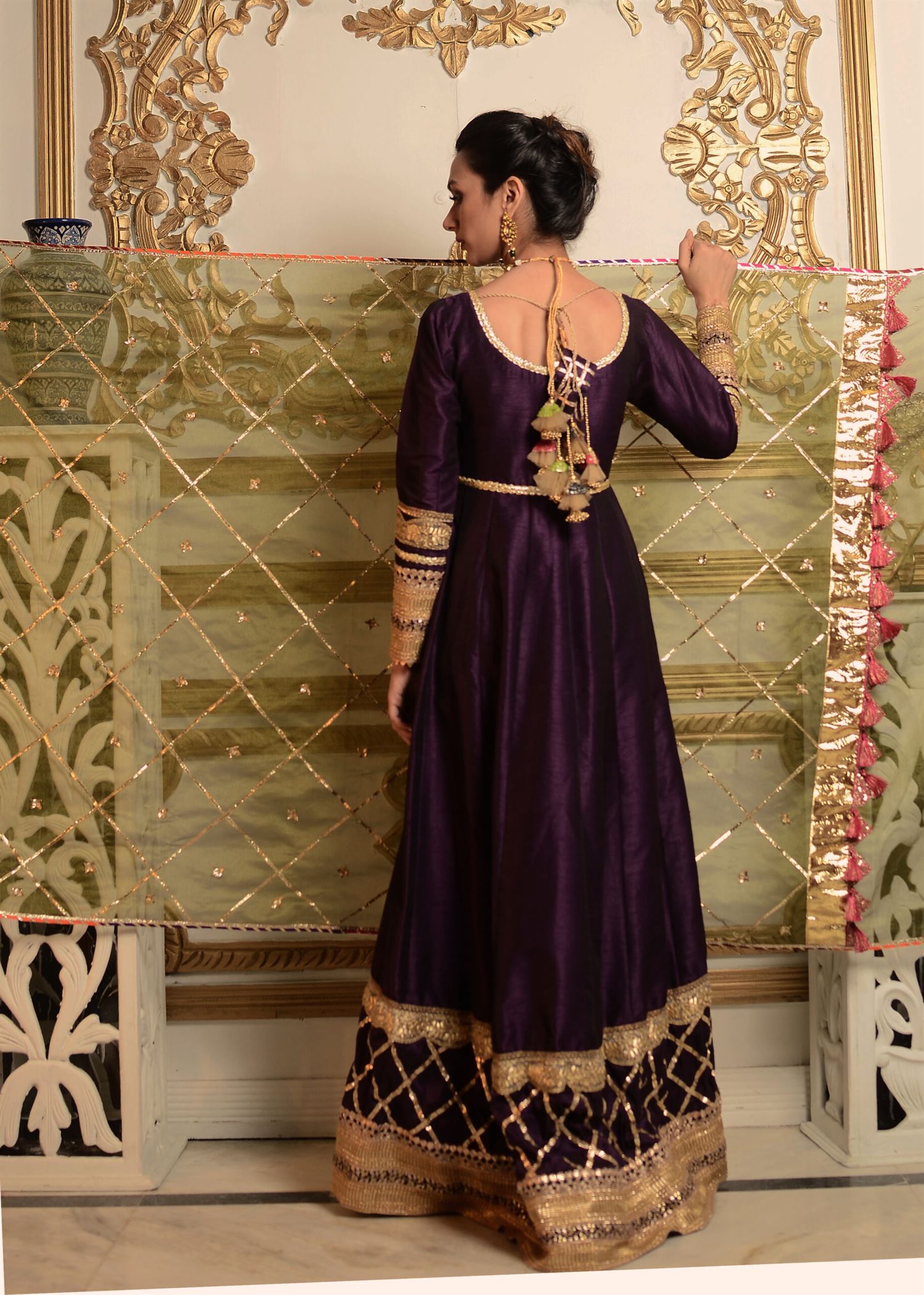 GOTA HEIRLOOM ANARKALI