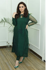 Hadiya Azer In Emerald Rose