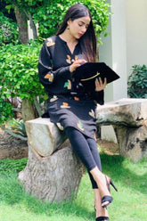 Saboor Aly In Handcrafted Boats Kurta