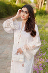 White chickan kurta