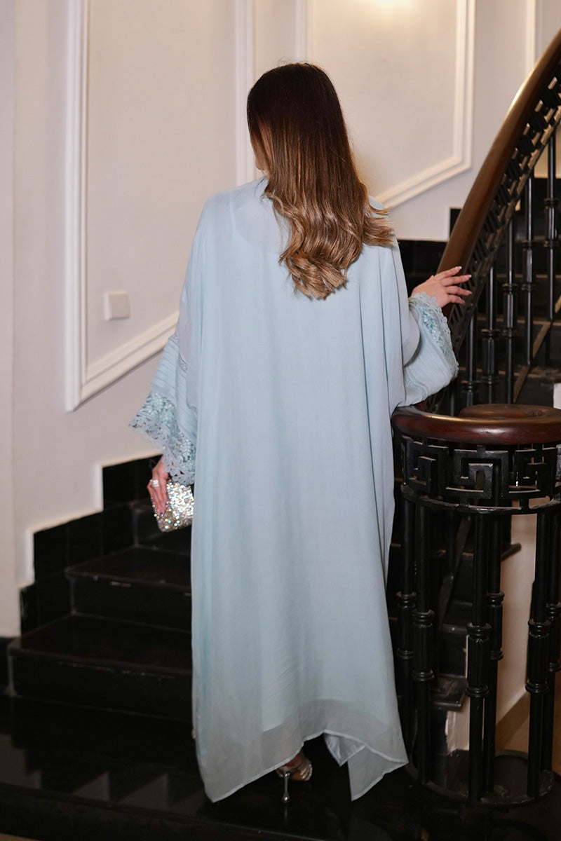 Chantilly Ice Blue Kaftan