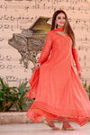 SUMBUL IQBAL SPOTTED IN TANGERINE MIST