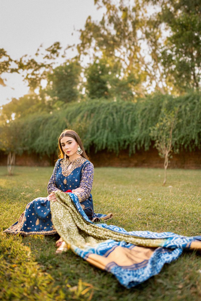 Lakhnawi Blue Formal