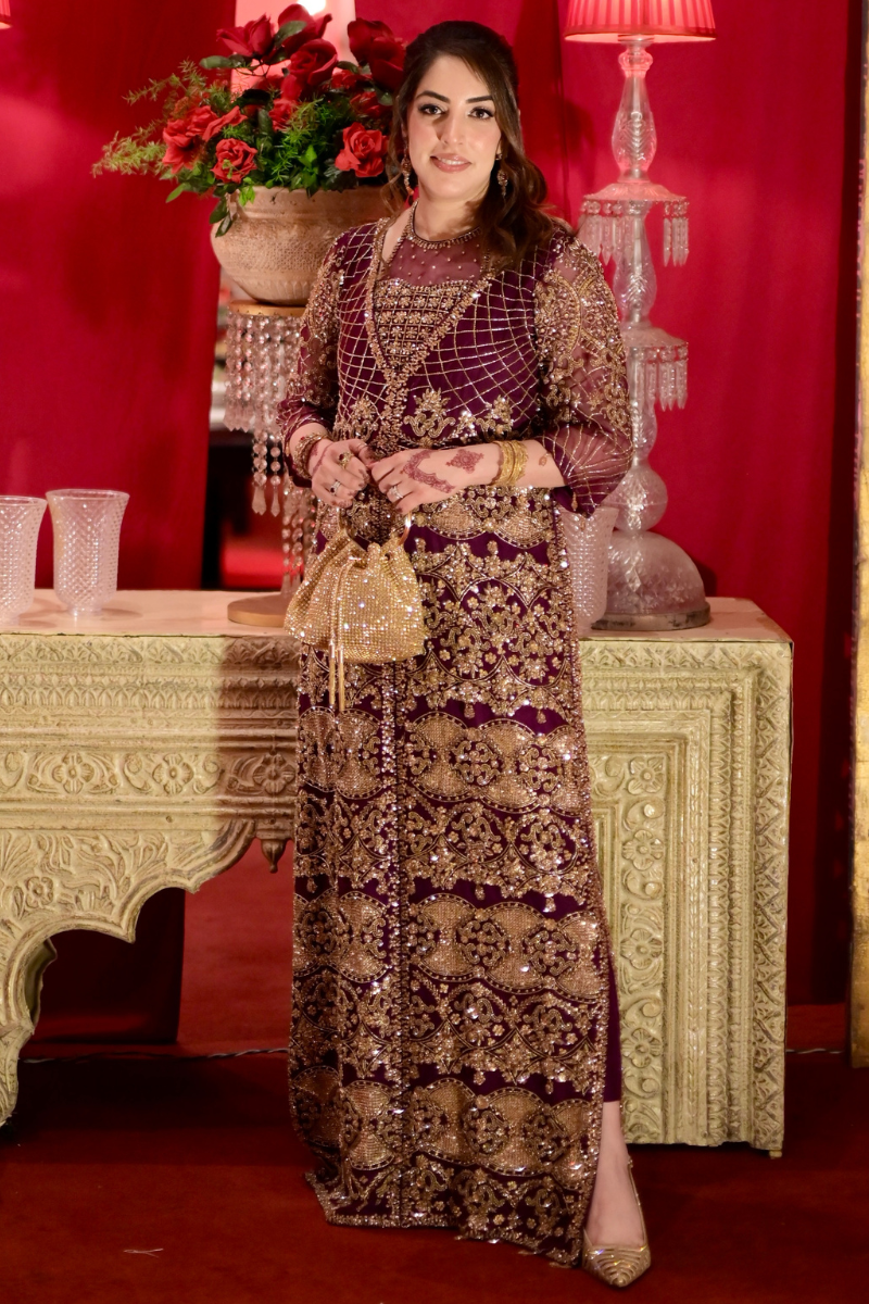Magenta Kaftan