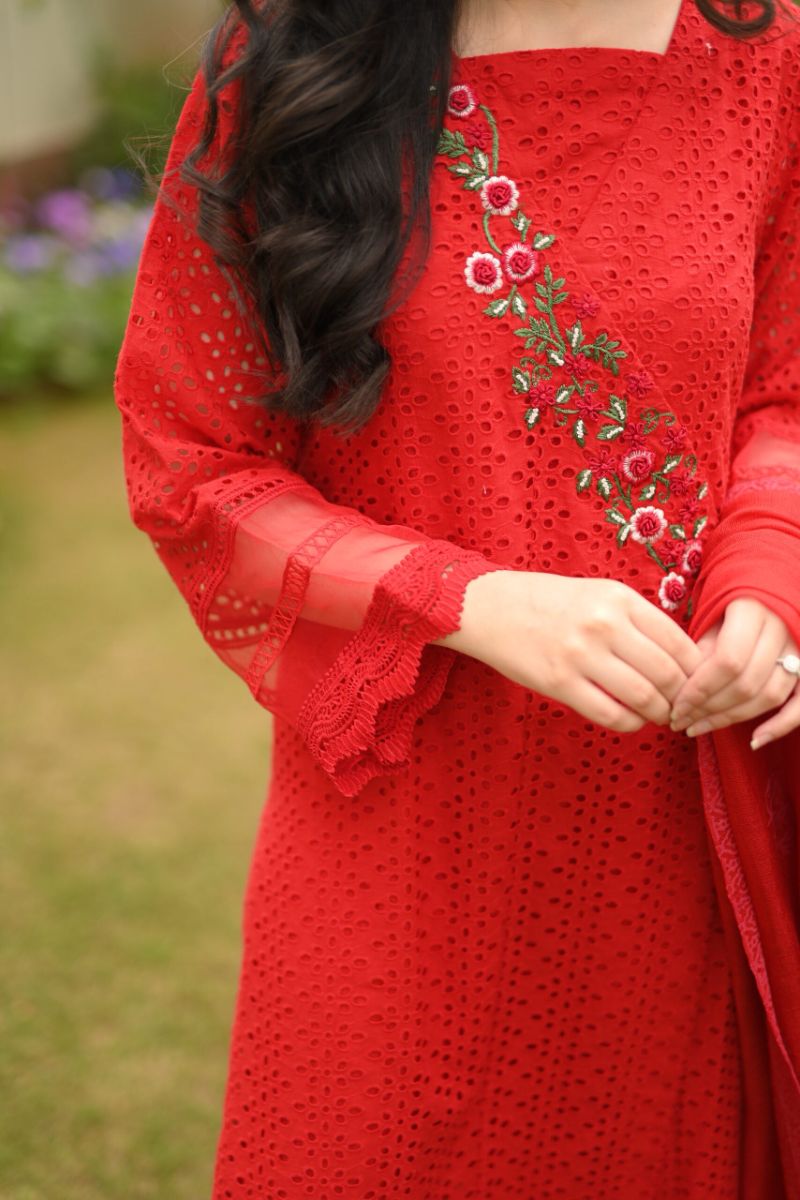 Red Chicken Angrakha