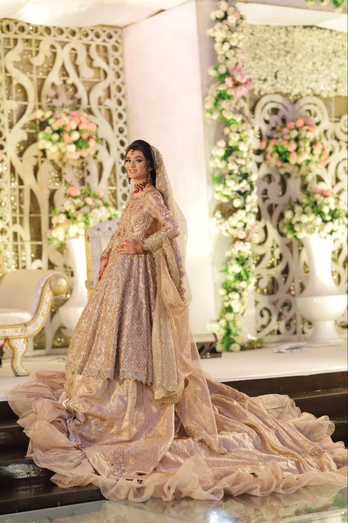 Rose Gold Bridal Hues Atelier Rose Gold Bridal Hues Atelier
