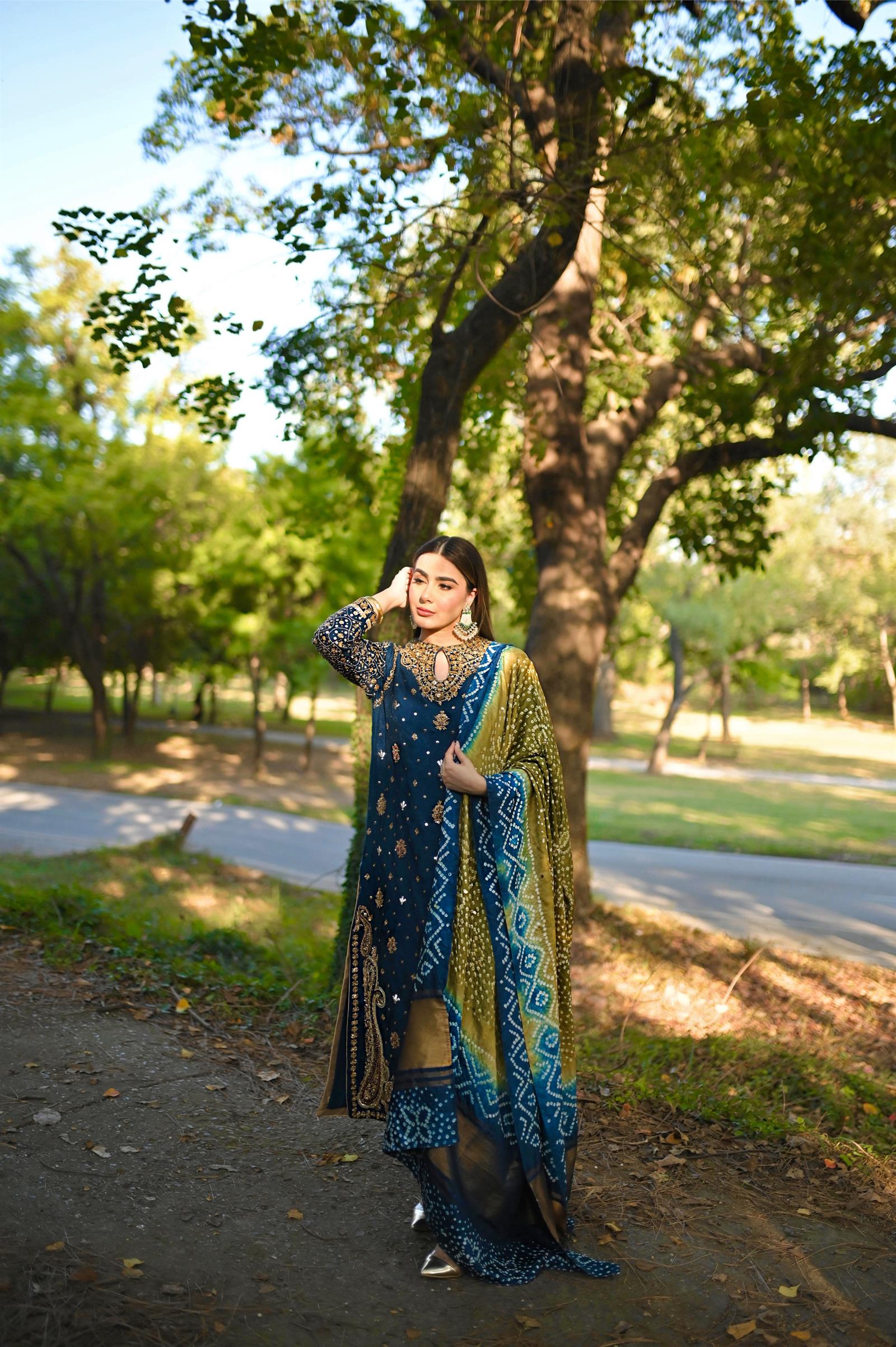 Lakhnawi Blue Formal